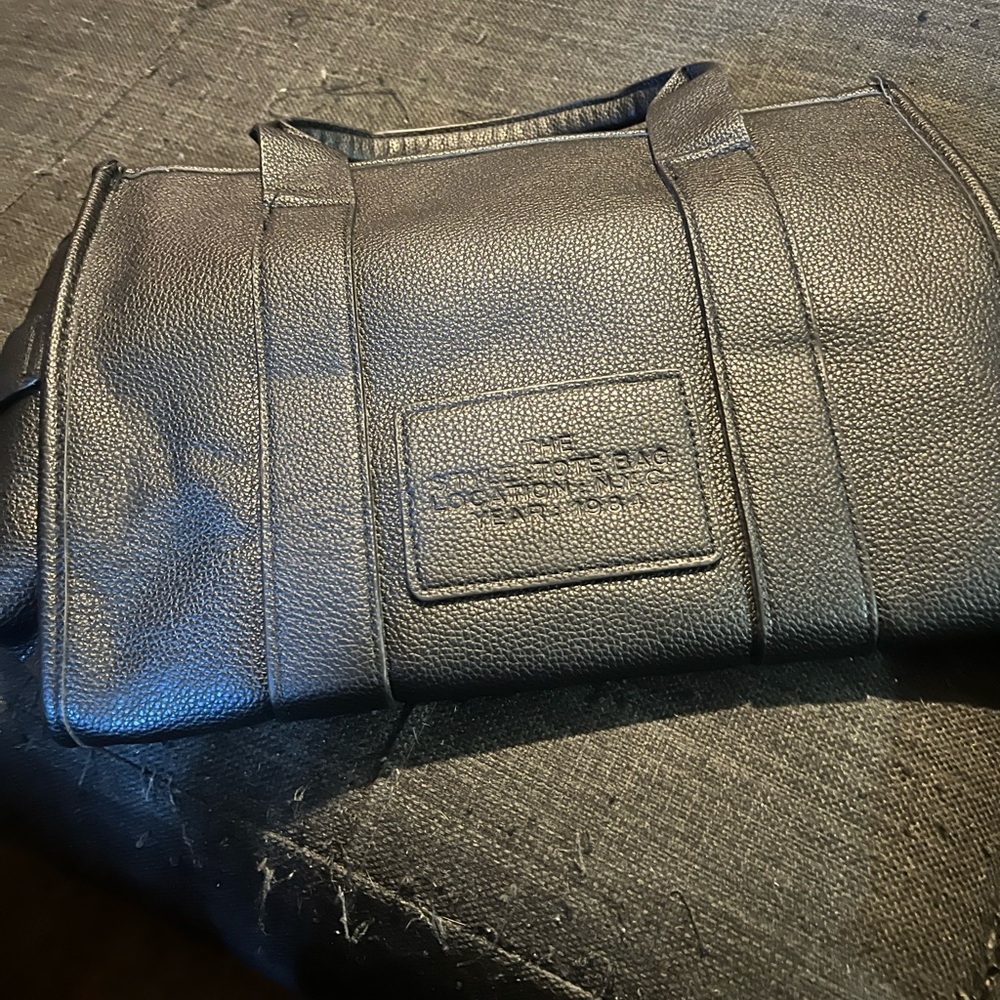 Black Leather Men's Bag